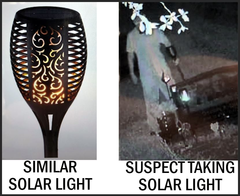 Stolen item and suspect