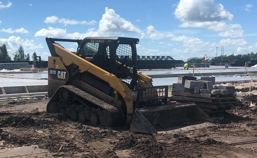 Stolen tractor loader