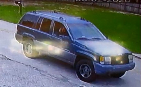 Jeep Cherokee suspect vehicle